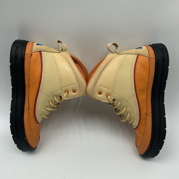 NIKE ACG WOODSIDE 2 ll BOOT YOUTH 7 WOMEN SIZE 8.5 TAN ORANGE LACE UP BOOT - Picture 6 of 12